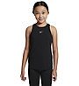 Nike Nike Dri-FIT One Big KidGirl - top fitness - donna, Black