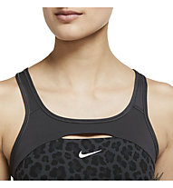 Nike Nike Dri-FIT Swoosh W Medium - Sport BHs - Damen, Dark Grey