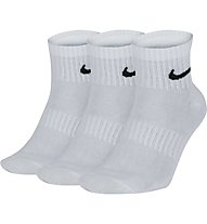 Nike Training Ankle (3 Pairs) - calzini corti, White/Black