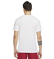 Nike Dri-FIT MTraing T-S - T-shirt - uomo, White