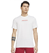 Nike Dri-FIT MTraing T-S - T-shirt - uomo, White