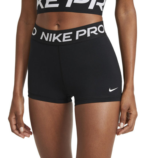 Nike Pro W 3 - pantaloni fitness corti - donna. Taglia S