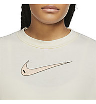 Nike Sportswear Swoosh W Crew - felpa - donna, Beige