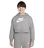 Nike NikeSportswearClubBig KidGirl - felpa con cappuccio - bambina, Grey
