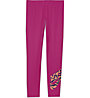 Nike NSW Big Kids' (Girls') Graphic - pantaloni lunghi fitness - ragazza, Pink/Animalier