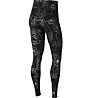 Nike NSW Icon Clash W's High-Waisted - pantaloni lunghi fitness - donna, Black/Silver