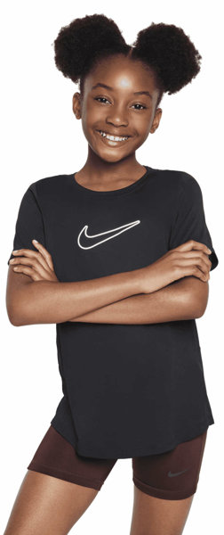Nike One Fitted Jr - T-Shirt - Mädchen, Gr. M