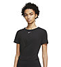 Nike One Luxe W's Twist - T-shirt - donna , Black