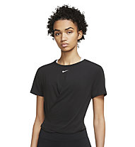 Nike One Luxe W's Twist - T-Shirt - Damen , Black
