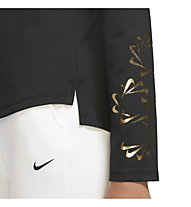 Nike One W Tech Fleece Long - maglia a manica lunga - donna, Black