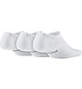 Nike Performance Cushioned No-Show Training (3 Pair) - calzini corti fitness - bambino, White
