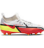Nike Phantom GT2 Dynamic Fit FG/MG - scarpe da calcio multisuperfici - bambino, White/Red