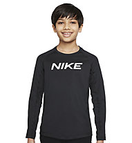 Nike Pro Dri-FIT Big  - Langarmshirts - Junge, Black