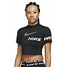 Nike Pro Dri-FIT W Short Sleeve - T-Shirt - Damen, Black