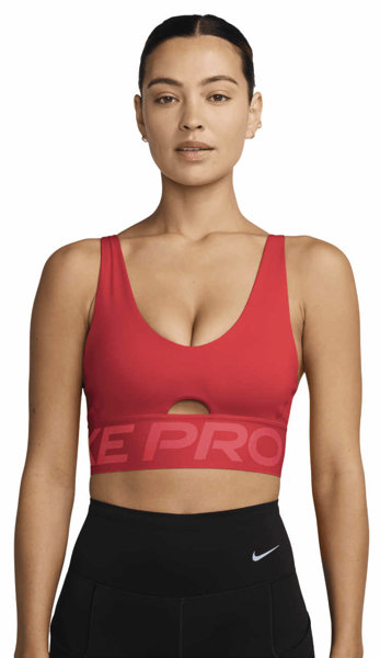 Nike Pro Indy Plunge W - Sport-BH mit mittlerer Halt - Damen, Gr. L