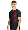 Nike Pro Men's Short-Sleeve Top - T-Shirt - Herren, Black/Red