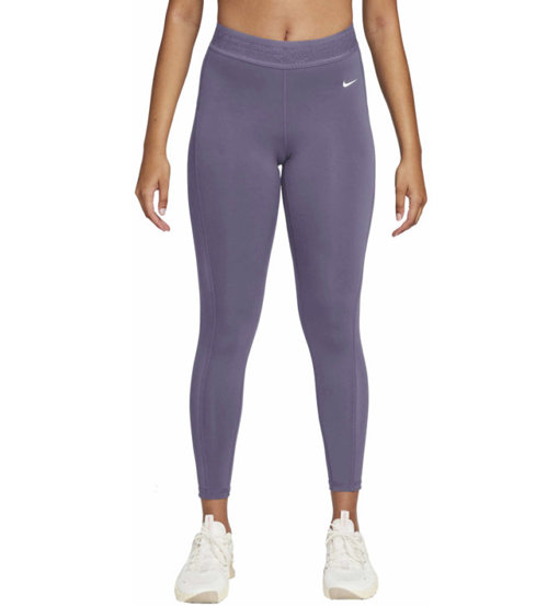 Nike Pro Mid Rise 7/8 Mesh W - pantaloni fitness - donna. Taglia M