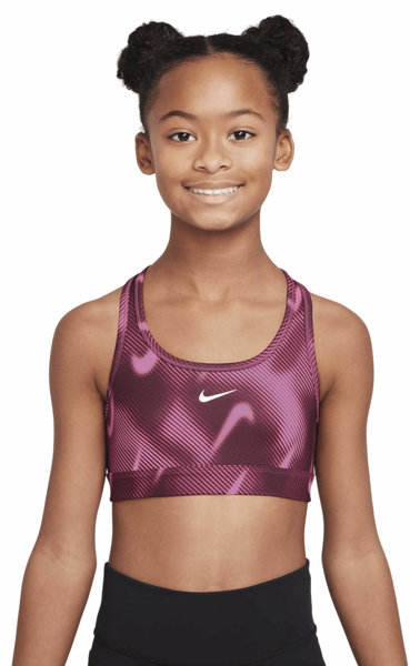 Nike Pro Swoosh Jr - Sport-BH leichterer Halt - Mädchen, Gr. XS