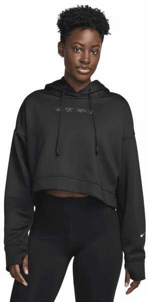 Nike Pro Therma-FIT Fleece W - Kapuzenpullover - Damen, Gr. L