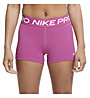 Nike Pro W 3" - pantaloni fitness - donna, Pink