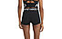 Nike Pro W 3 - pantaloni fitness corti - donna, Black