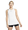 Nike Pro W's Mesh - Trägershirt Fitness -Damen, White