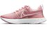 Nike React Infinity Run Flyknit 2 - Runningschuh neutral - Damen, Pink