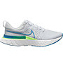 Nike React Infinity Run Flyknit 2 - scarpe running neutre - uomo, White/Blue/Green