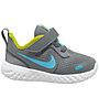 Nike Revolution 5 Baby - scarpe da ginnastica - bambino, Dark Grey/Light Blue