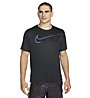 Nike Run Division Miler GX - maglia running - uomo, Black