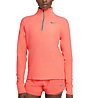 Nike Sphere 1/2-Zip Running - felpa running - donna, Orange