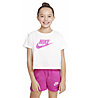 Nike Sportswear Big J - T-Shirt - Mädchen, White