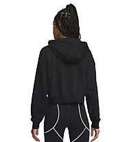 Nike Sportswear Club Fleece - felpa con cappuccio - donna, Black