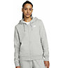 Nike Sportswear Club Fleece W - felpa con cappuccio - donna, Grey