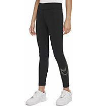Nike Sportswear Essential - pantaloni fitness - ragazza, Black