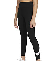 Nike Sportswear Favorites Big Kids' - lange Fitnesshose - Mädchen, Black/White