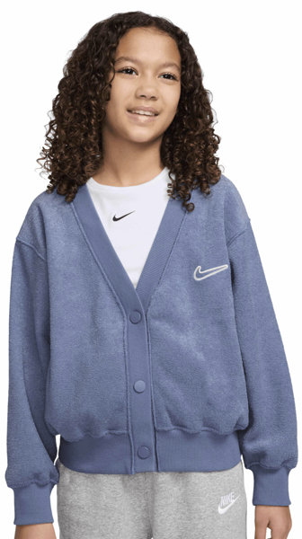 Nike Sportswear Fleece Cozy Jr - Cardigan - Mädchen, Gr. XL