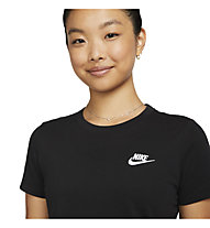 Nike Sportswear W Club - T-Shirt - Damen, Black