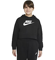 Nike SW Club - Kapuzenpullover - Mädchen, Black