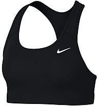 Nike Swoosh - Sport BH mittlerer Halt - Damen, Black/White