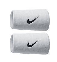 Nike Swoosh Armband Extrabreit - Armbänder, White/Black