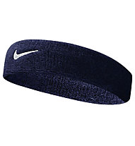 Nike Swoosh - fascia tergisudore, Dark Blue/White