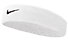 Nike Swoosh - fascia tergisudore, White/Black