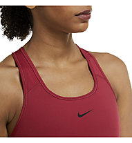 Nike  Swoosh Medium-Support 1-Piece Pad - Sport BH - Damen, Red
