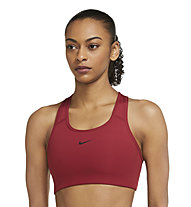 Nike  Swoosh Medium-Support 1-Piece Pad - Sport BH - Damen, Red