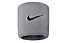 Nike Swoosh - polsini tergisudore, Silver/Black