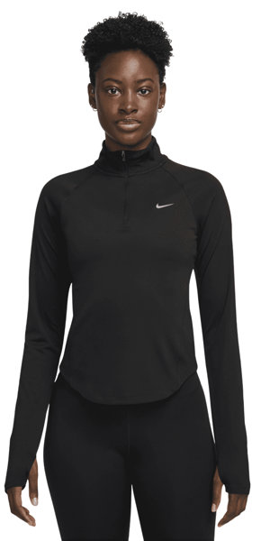 Nike Tempo Swoosh Dri-FIT W - Langarm Laufshirt - Damen, Gr. XS