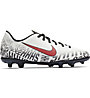 Nike Vapor 12 Club Neymar JR FG - scarpe da calcio terreni compatti - ragazzo, White/Red/Black