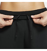 Nike W 2-In-1 Running - pantaloni corti running - donna, Black