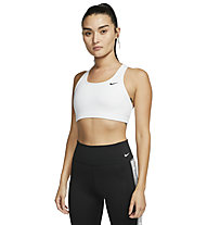 Nike W Medium Support - Sport BH - Damen, White